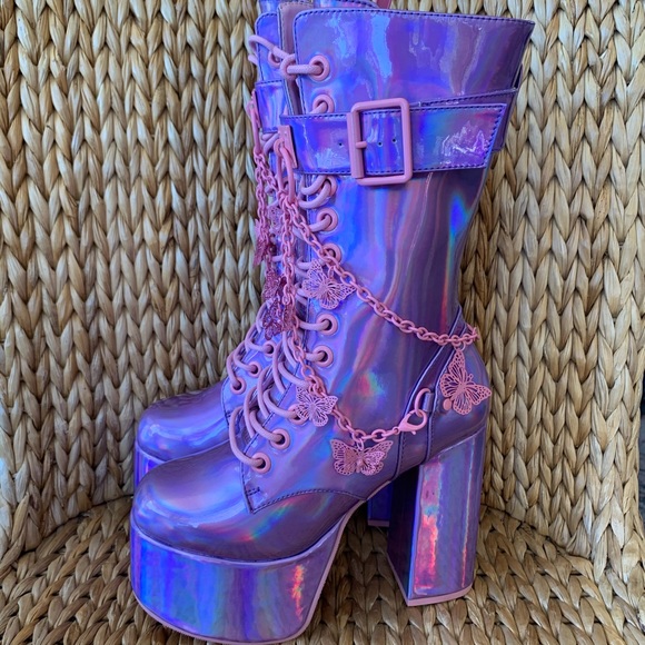✨NIB Club Exx Magic Solstice Butterfly 🦋 Boots - Picture 4 of 8